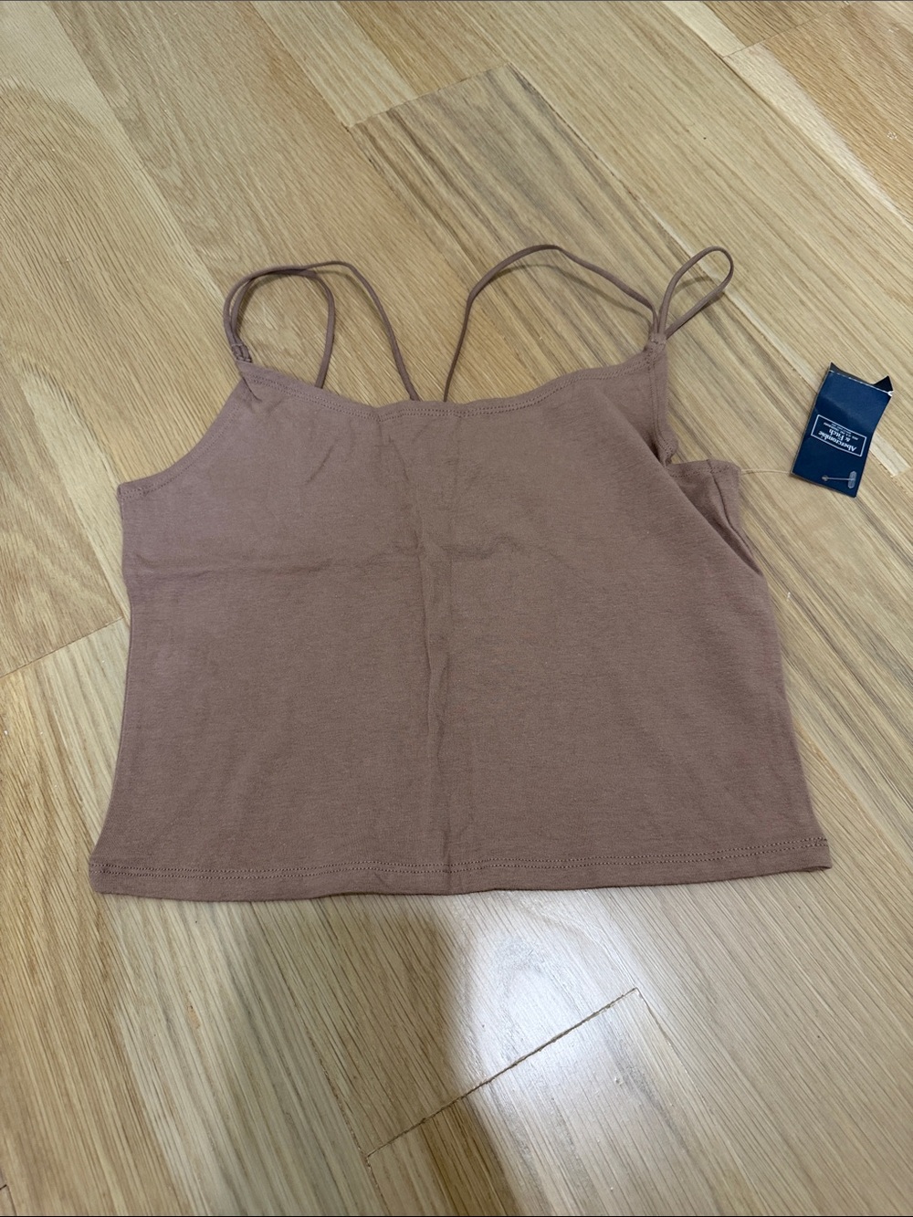 Abercrombie & Fitch Brown Cropped Camisole